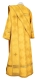 Deacon vestments - Kostroma rayon brocade S3 (yellow-gold) (back), Standard design