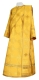 Deacon vestments - Kostroma rayon brocade S3 (yellow-gold), Standard design