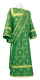 Deacon vestments - Custodian rayon brocade S3 (green-gold), Economy design
