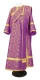 Deacon vestments - Vasiliya rayon brocade s3 (violet-gold), Economy design