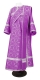 Deacon vestments - Vasiliya rayon brocade s3 (violet-silver), Economy design