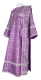 Deacon vestments - Catherine rayon brocade s3 (violet-silver), Standard design