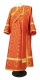 Deacon vestments - Vasiliya rayon brocade s3 (red-gold), Economy design
