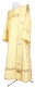 Deacon vestments - Old-Greek rayon brocade s3 (white-gold), Standard design