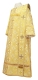 Deacon vestments - Corinth rayon brocade S3 (white-gold), Economy design