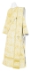 Deacon vestments - Theophaniya rayon brocade S3 (white-gold), Standard design