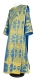 Deacon vestments - Ouglich rayon brocade S4 (blue-gold), Standard design