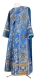 Deacon vestments - Sloutsk rayon brocade S4 (blue-gold), Standard design