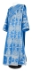 Deacon vestments - Ouglich rayon brocade S4 (blue-gold), Standard design