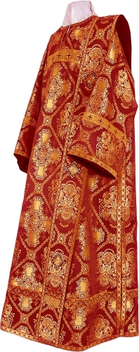 Deacon vestments - rayon brocade S4 (claret-gold)