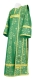 Deacon vestments - Pochaev rayon brocade S4 (green-gold), Economy design