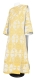 Deacon vestments - Ouglich rayon brocade S4 (white-gold), Standard design
