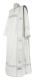 Deacon vestments - rayon brocade S4 (white-silver)