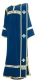 Deacon vestments - natural German velvet (blue-gold)