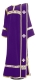 Deacon vestments - natural German velvet (violet-gold)