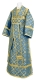 Subdeacon vestments - Ostrozh metallic brocade B (blue-gold), Standard design