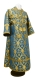 Subdeacon vestments - Korona metallic brocade B (blue-gold), Standard design