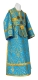 Subdeacon vestments - Prestol metallic brocade B (blue-gold), Economy design