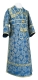 Subdeacon vestments - Altaj metallic brocade B (blue-gold), Standard design