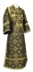 Subdeacon vestments - Resurrection metallic brocade B (black-gold), Standard design