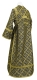 Subdeacon vestments - Ostrozh metallic brocade B (black-gold) back, Standard design