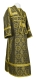 Subdeacon vestments - Vologda Posad metallic brocade B (black-gold), Economy design