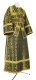 Subdeacon vestments - Old-Greek metallic brocade B (black-gold), Standard design