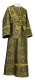 Subdeacon vestments - Shouya metallic brocade B (black-gold), Standard design