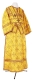 Subdeacon vestments - Jerusalem Cross metallic brocade B (yellow-claret-gold), Standard design