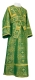 Subdeacon vestments - Shouya metallic brocade B (green-gold), Standard design