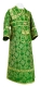 Subdeacon vestments - Altaj metallic brocade B (green-gold), Standard design