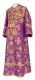 Subdeacon vestments - Pskov metallic brocade B (violet-gold), Standard design