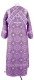 Subdeacon vestments - Corinth metallic brocade B (violet-silver) back, Standard design