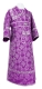 Subdeacon vestments - Altaj metallic brocade B (violet-silver), Standard design