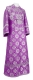 Subdeacon vestments - Myra Lycea metallic brocade B (violet-silver), Standard design
