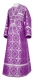 Subdeacon vestments - Zlatoust metallic brocade B (violet-silver), Standard design