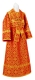 Subdeacon vestments - Dormition metallic brocade B (red-gold), Standard design