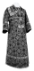 Subdeacon vestments - Altaj metallic brocade B (black-silver), Standard design