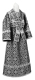 Subdeacon vestments - Dormition metallic brocade B (black-silver), Standard design