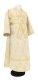 Subdeacon vestments - Korona metallic brocade B (white-gold), Standard design