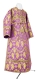 Subdeacon vestments - Chalice metallic brocade BG1 (violet-gold), Premium design