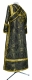 Subdeacon vestments - Samariya metallic brocade BG2 (black-gold) (back), Economy design