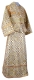 Subdeacon vestments - Verona metallic brocade BG3 (white-gold), Standard design