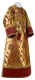 Subdeacon vestments - metallic brocade BG4 (claret-gold)