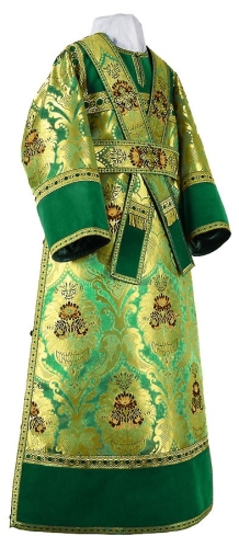 Subdeacon vestments - metallic brocade BG4 (green-gold)