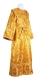 Subdeacon vestments - rayon brocade S2 (yellow-claret-gold)