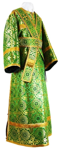 Subdeacon vestments - rayon brocade S2 (green-gold)
