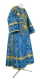 Subdeacon vestments - rayon brocade S3 (blue-gold)