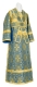 Subdeacon vestments - Nicea rayon brocade S3 (blue-gold), Economy design