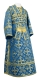 Subdeacon vestments - Soloun rayon brocade S3 (blue-gold), Standard design
